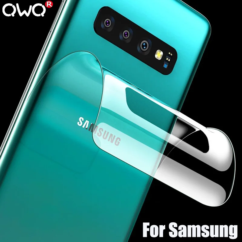 

Curved Cover Hydrogel Film For Samsung Galaxy A50 S10 S10E S9 S8 Note 10 9 8 Plus Safety screen protector Back film not glass