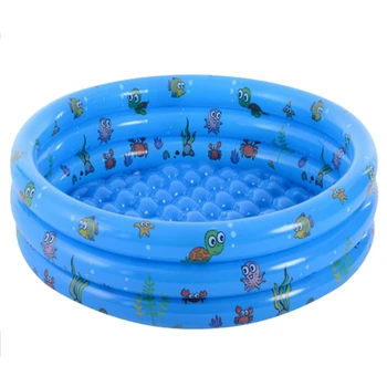 

Inflatable Swimming Pool 100CM Thickened Environmental Protection PVC Children's Swimming Pool Bathtub with Pump