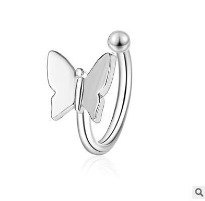 5Pcs/Set Ear Cuff Gold Leaves Non-Piercing Ear Clips Fake Cartilage Earring Jewelry For Women Men