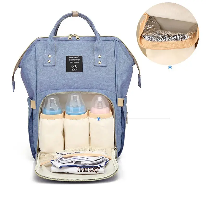 Angelcare мягкий подгузник Рюкзаки большой емкости подгузник сумки охладитель молока сумки дети анти-потери мини сумки с веревками различного типа