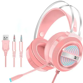 

Headset over-ear Wired Game Earphones Gaming Headphones Deep bass Stereo Casque with Microphone for PS4 PC Laptop Gamer
