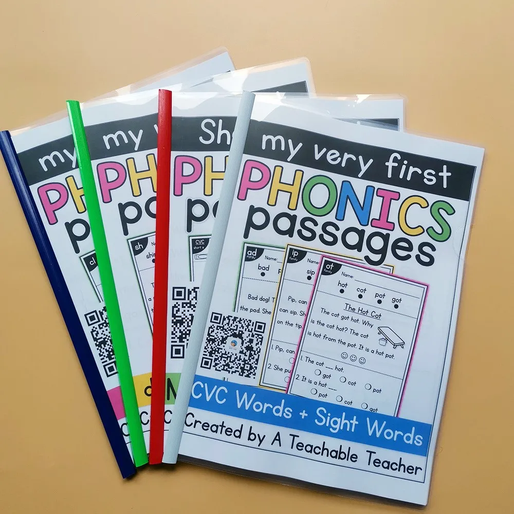 Educational Toys for Children My Very First Phonics Passages Wooksheet Classroom  Learn English Painting Exercise Paper Book