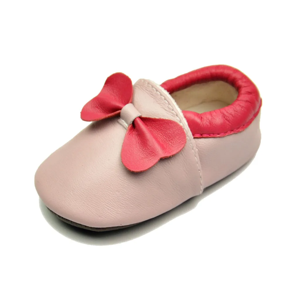 Sapatos de Bebê Pele de Carneiro Couro do Bebê Infantil da Criança Macio Genuíno Meninos Meninas Mocassins Sapatos Chinelos Primeiros Caminhantes Antiderrapante Arco 119 5 High Quality Mamãe e Bebê