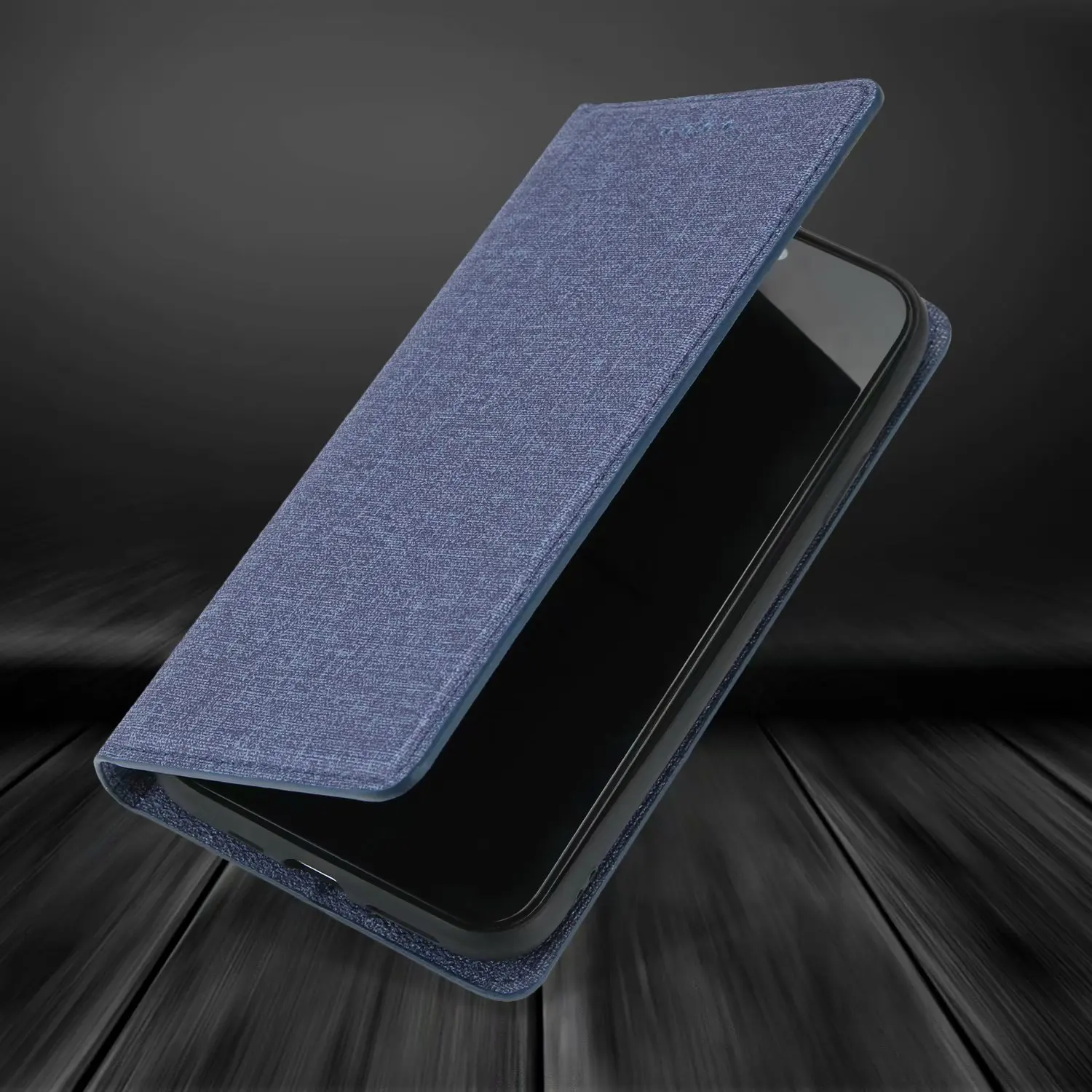Модный тканевый чехол-книжка с отделением для карт для iPhone 11 Pro Max XR XS 8 6 7 6s Plus откидной Чехол для телефона