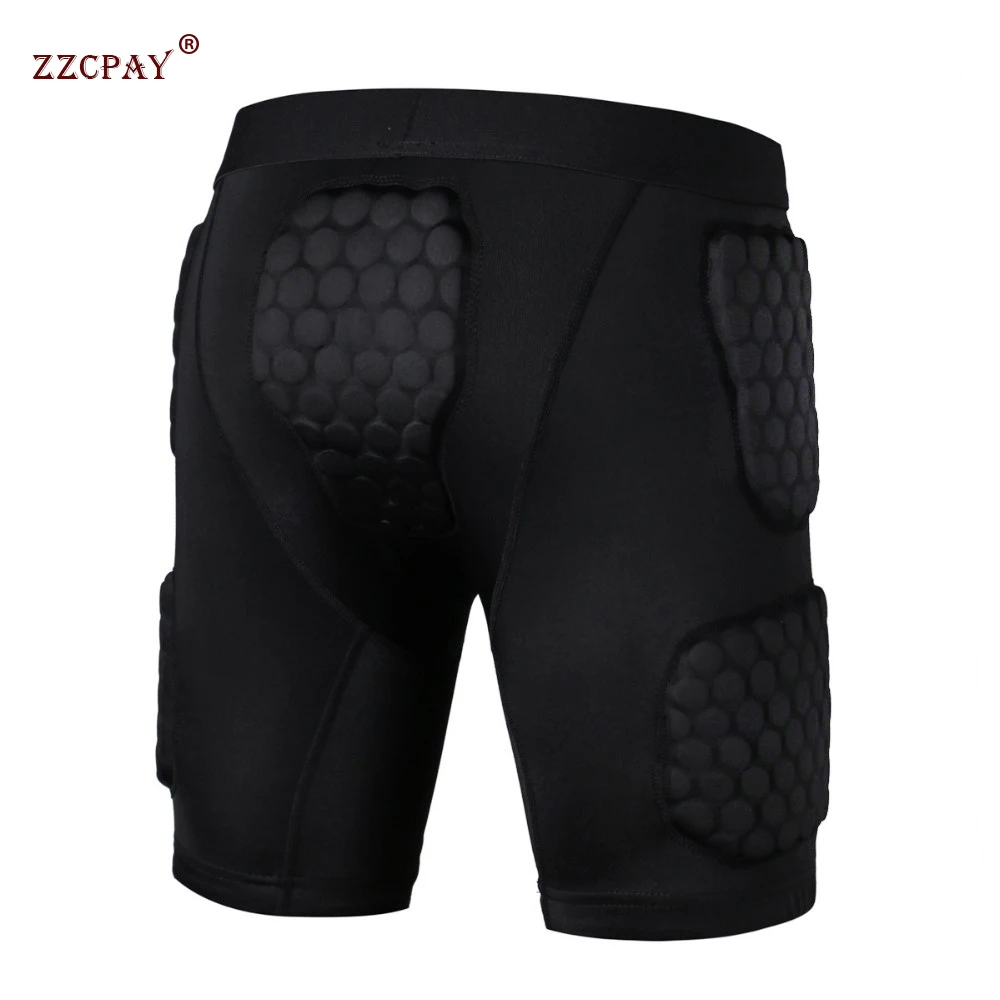 Vest Tight Male Honeycomb Protective Gear Training Shorts Suit Football Basketball Paintball Rib Protector sports shorts sports suit