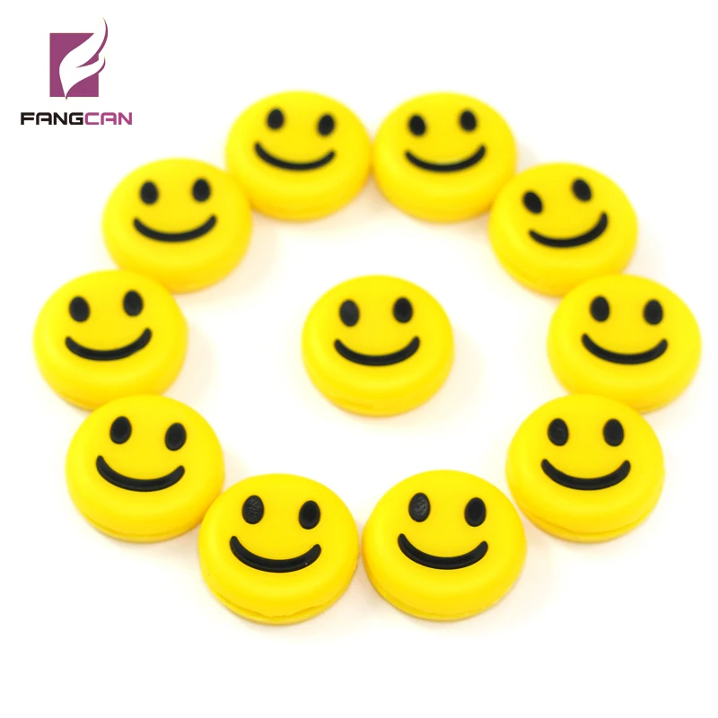 Tennis Accessories Tennis Racket Shock Absorber FANGCAN 6PC Smiley Face Tennis Dampener Silicone Tennis Racket Antivibrador