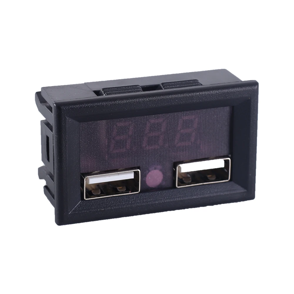Свинцово-кислотная батарея Votlage дисплей модуль 5 в 2A двойной USB выход вольтметр 12 в 24 в 48 В для 8 в-55 в батарея