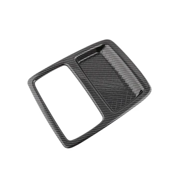 

for 2018-2020 Honda Accord Carbon Fiber Rear Seat Water Cup Holder Panel Cover Trim Auto Accessories