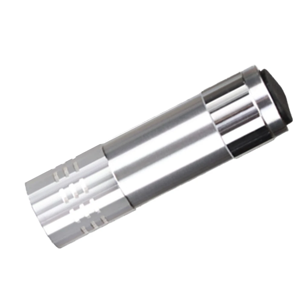Nail dryer mini 9 led lights flashlight uv lamp portable nail gel mask fast drying manicure tool