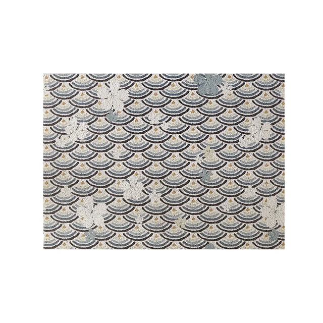 Door Mat Carpet Hallway Bedroom Living Room Balcony Porch Entrance Doormat Dust Removal Waterproof Non-slip Silk Loop Mat Carpet X