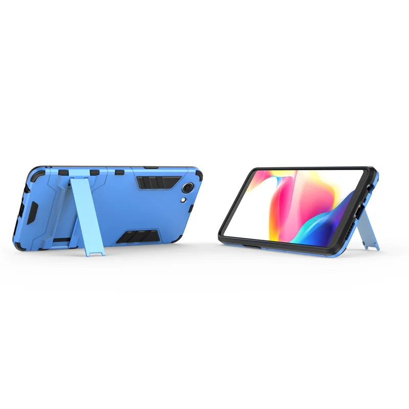Противоударный чехол для OPPO R15 A73S A5 F9 R17 pro K1 A7 F11 PRO Reno Z телефона ПК + Силиконовый с