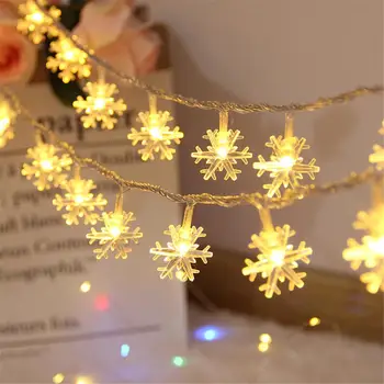 

LED String Lights Curtain Battery Fairy Light Garland Led Wedding Party Merry Christmas Decoration For Window Home Outdoor Decor
