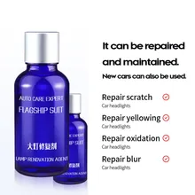 ONEWELL Автомобильные фары окисление жидкий агент восстановления керамическое покрытие супер гидрофобное стекло покрытие полировка покрытие инструмент для ремонта