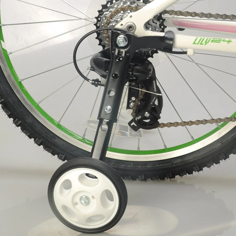 

1 Pair Accessories Metal Cycling Bicycle Training Wheels Durable Keep Balance Side 16-24 Inch Kids Bike Outdoor Assist