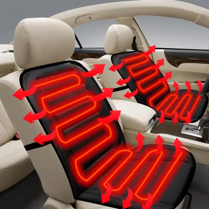 VORCOOL 2 шт. с подогревом подушки сиденья автомобиля Контроль температуры с подогревом Pad Чехлы автокресло теплее Чехлы для авто внедорожник подогрев сидений