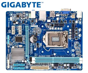 

Gigabyte GA-H61M-S1 original motherboard LGA 1155 DDR3 H61M-S1 16GB support I3 I5 I7 H61 USED desktop motherboard