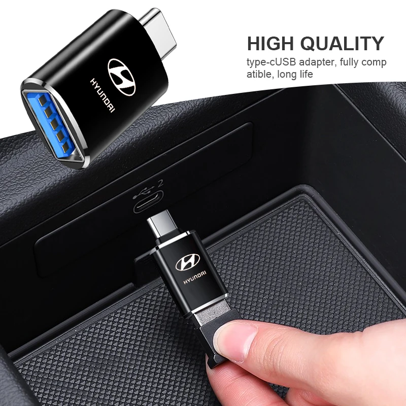 Car Usb adapter read U adapter Jack charging converter For Hyundai