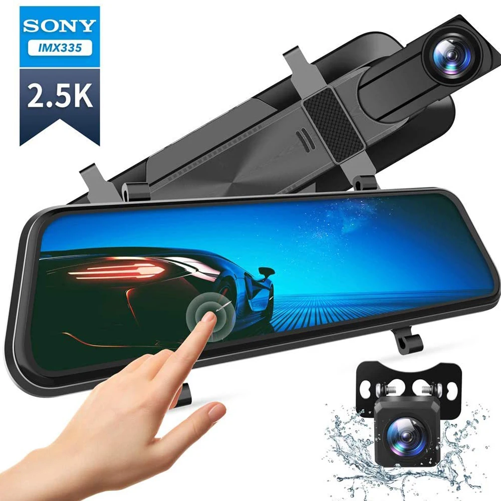 

Vivilink VanTop H610 Dash Cam 2.5K 10" IPS Full Touch Screen Waterproof Backup Camera Parking Monitor Rear View Cam Night Vision