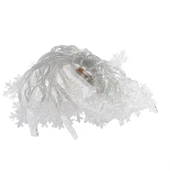 brand new Snowflake LED String Light Garland Merry Christmas Decoration for Home Xmas Santa Claus Gifts Happy New Year 2022