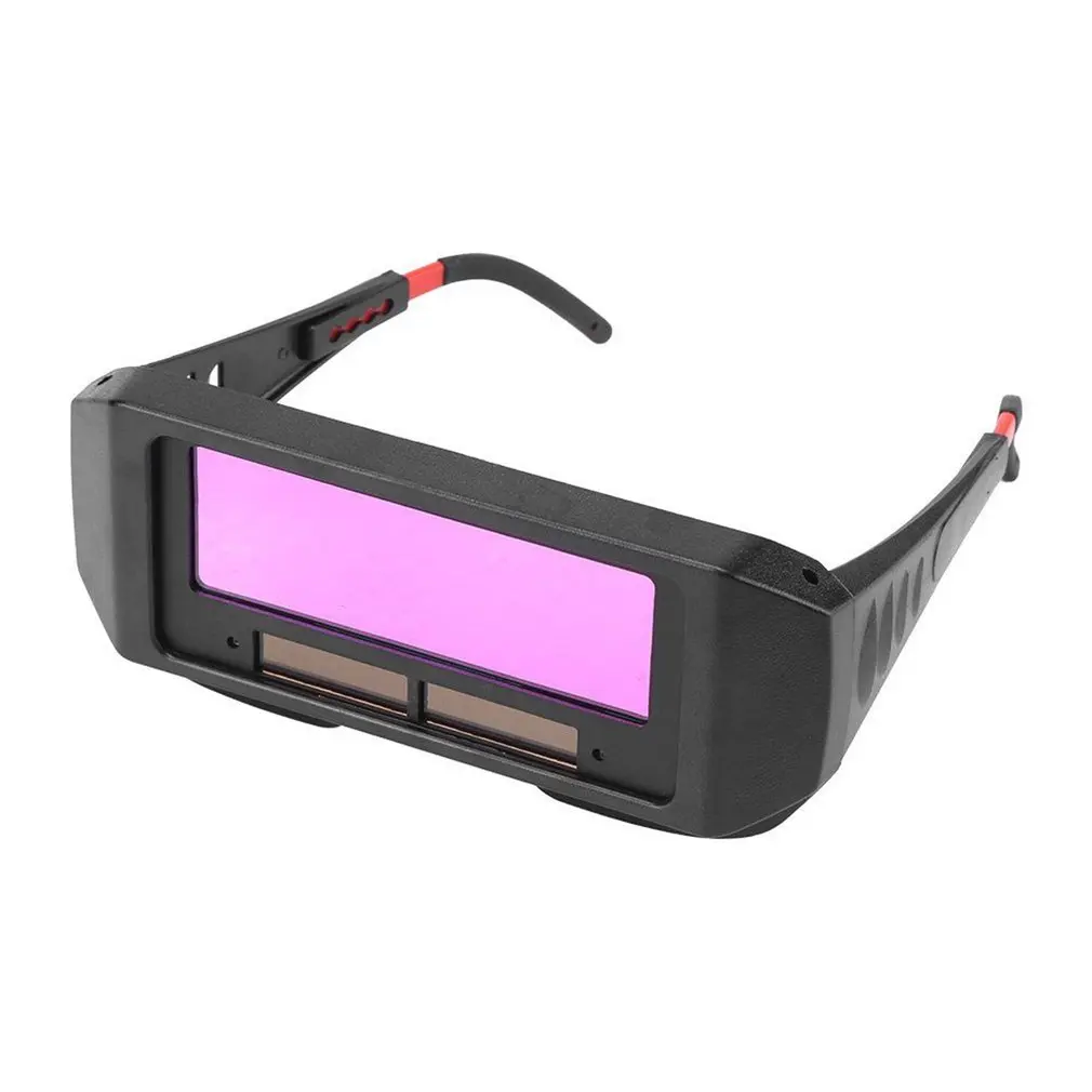 Safety Mask Automatic Eyes Goggles Solar Glasses 6 mm thickness Lens Welding Photoelectric Helmet for construction welding work