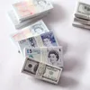Miniature Items Mini Dolls Money Cash Dollars Euro British Pound Won Banknotes Model For Barbie Ob11 1/6 Dolls House Accessories 4