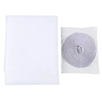

Self-Adhesive Black And White Mosquito Screens / Diy Mosquito Screens / Gauze Invisible Simple Screens With Velcro