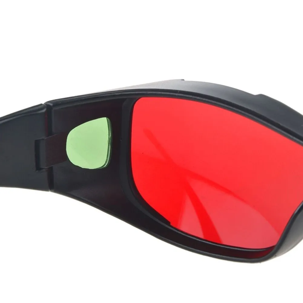 2pcs Red Blue Dimensional Anaglyph Universal 3D Glasses Game Black Frame DVD Vision TV Ultra Clear Virtual Cinema Movie Fashion