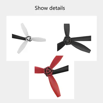 

4Pcs Plastic Propellers Quick Release Prop Blade for Parrot Bebop 2 Drone/fpv2.0 Plastic Propellers