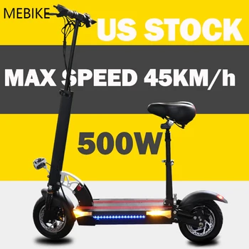 

US STOCK E scooter 1000W 48V Electric Scooter Adults 8 inch Foldable E-Skateboard Two-wheel Kick Scooter with Lithium Battery