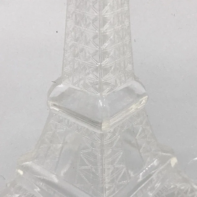 DIY 3D Eiffel Tower Shaped Plastic Chocolate mould Cake Decorating Molds Pastry Tools Baking Tools Mold DIY Candy Jelly Mold 06