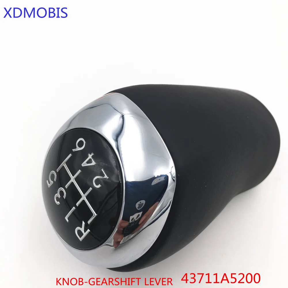 Ручка переключения передач для i30 Accent Verna Solaris MT(6 скоростей) 437113X200 43711-3X200