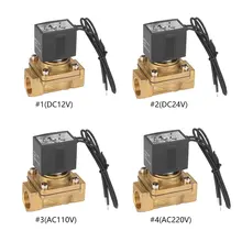 Электромагнитный клапан G1/" 2 способа прямого действия обычно электромагнитный клапан электрический магнитный клапан 0-1.0MPa