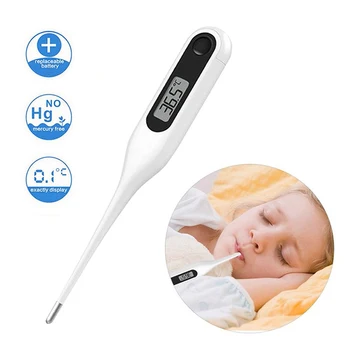 

Miaomiaoce Medical Digital Thermometer Oral And Underarm Mercury-free Thermometer With Large LCD Screen