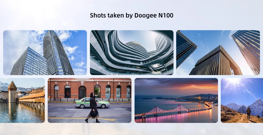 Doogee N100 мобильного телефона 10000 мА/ч, Батарея 5,9 дюймов FHD+ безрамочный экран с Дисплей 21MP+ 8MP Камера 4 Гб Оперативная память 64 Гб Встроенная память Octa Core MT6763 4G смартфон