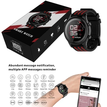 

E5 Smart Watch Men Wristbands Women Waterproof Smartwatch Sports Watch Heart Rate Tracker Blood Pressure Monitor Health Tracker