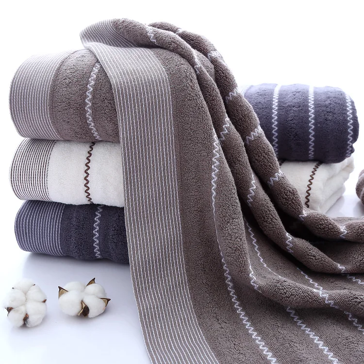 Мягкие хлопковые банные полотенца для взрослых абсорбирующие махровые отличное полотенце для рук Ванна, пляж, лицо полотенце для взрослых базовые полотенца для ванной полотенца