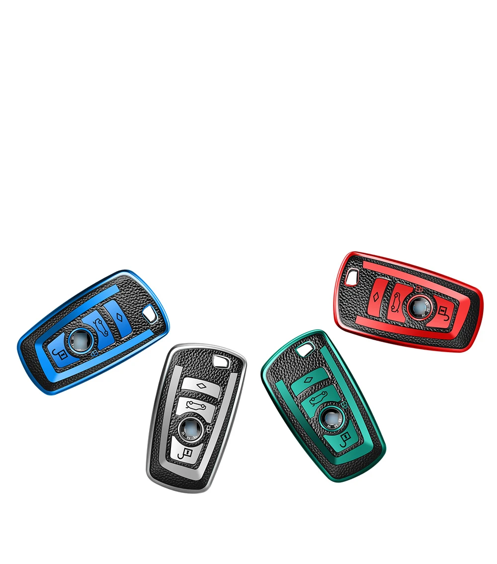 Мягкий ТПУ/углеродное волокно автомобильная коробка для ключей Audi A1 A3 A4 A5 Q7 A6 C5