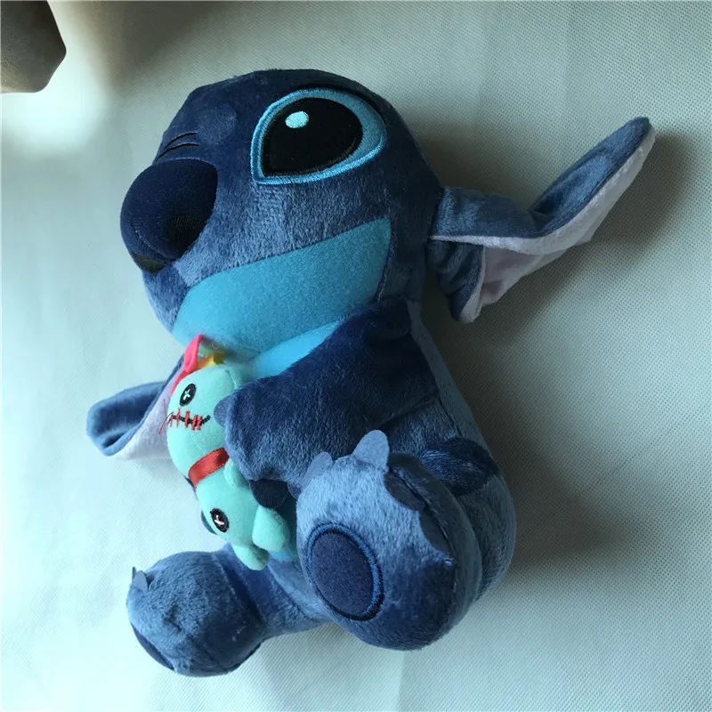 New 25cm Lilo And Stitch Plush Toys Blue Stitch Scrump Stuffed Dolls Game Cartoon Cosplay Doll Kids Birthday Christmas Gift  (12)