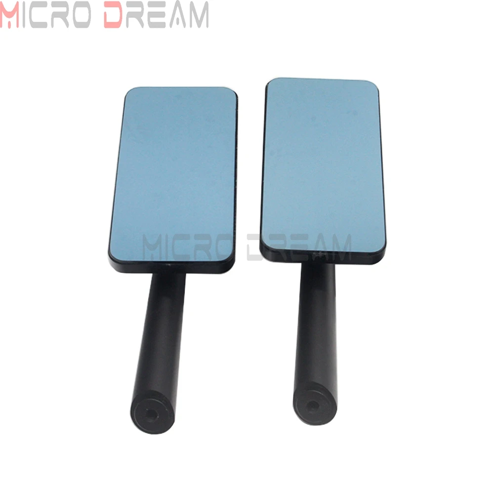 Motorcycle Rectangle Rear View Side Mirrors Left/Right For Harley Touring Street Sport Bike Rearview Mirror 6mm/8mm/10mm Threads Motorcycle Rectangle Rear View Side Mirrors Left/Right For Harley Touring Street Sport Bike Rearview Mirror 6mm/8mm/10mm Threads