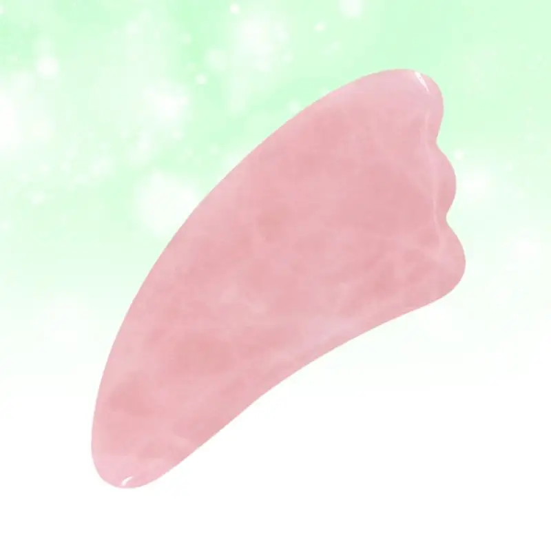 1 Pc Scrapping Stone Comfortable Natural Smooth Massager Piece for Eye Cheek Forehead