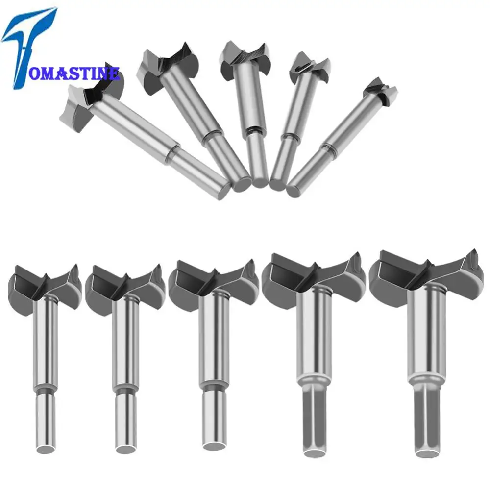 

Forstner Wood Drill Bit Self Centering Hole Saw Cutter Woodworking Tools Set 15mm-48mm Carbon Steel Forstner Drill Bits