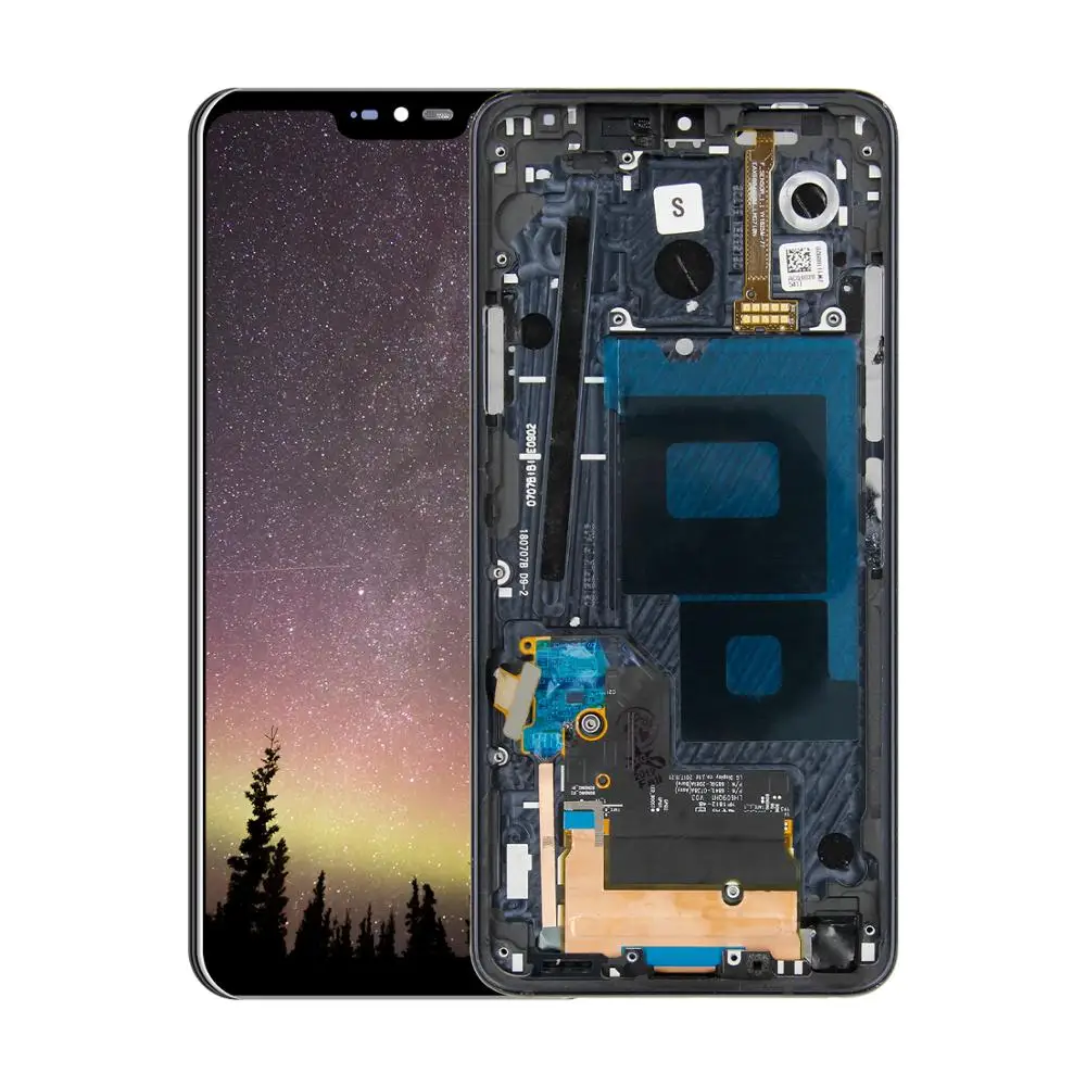 Для 6," LG G7 ThinQ G710 G710EM G710PM G710VMP ЖК-дисплей дигитайзер экран Сенсорная панель датчик в сборе с рамкой+ Инструменты