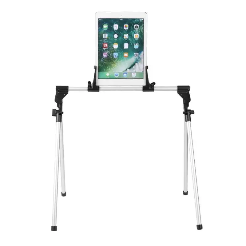 Tablet Stand Phone Holder Adjustable Lazy Bed Floor Desk Tripod Foldable Desktop Mount For IPhone IPad Kindle Galaxy Tab Support