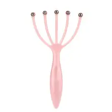 Массажер со стальными шариками для кожи головы и шеи, превосходное качество, оборудование для снятия стресса и расслабления, умелое производство, уход за головой