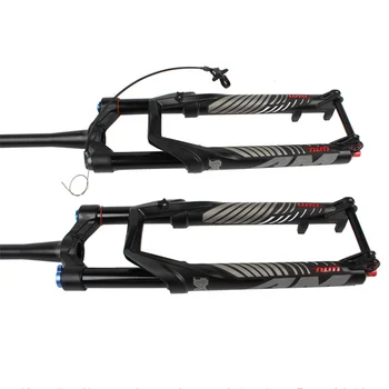 

LUTU MTB Damping Fork Mountain Bike Barrel Shaft Gas Front Forks Disc Brake Suspension 26/27.5/29 inches Bicycle Parts
