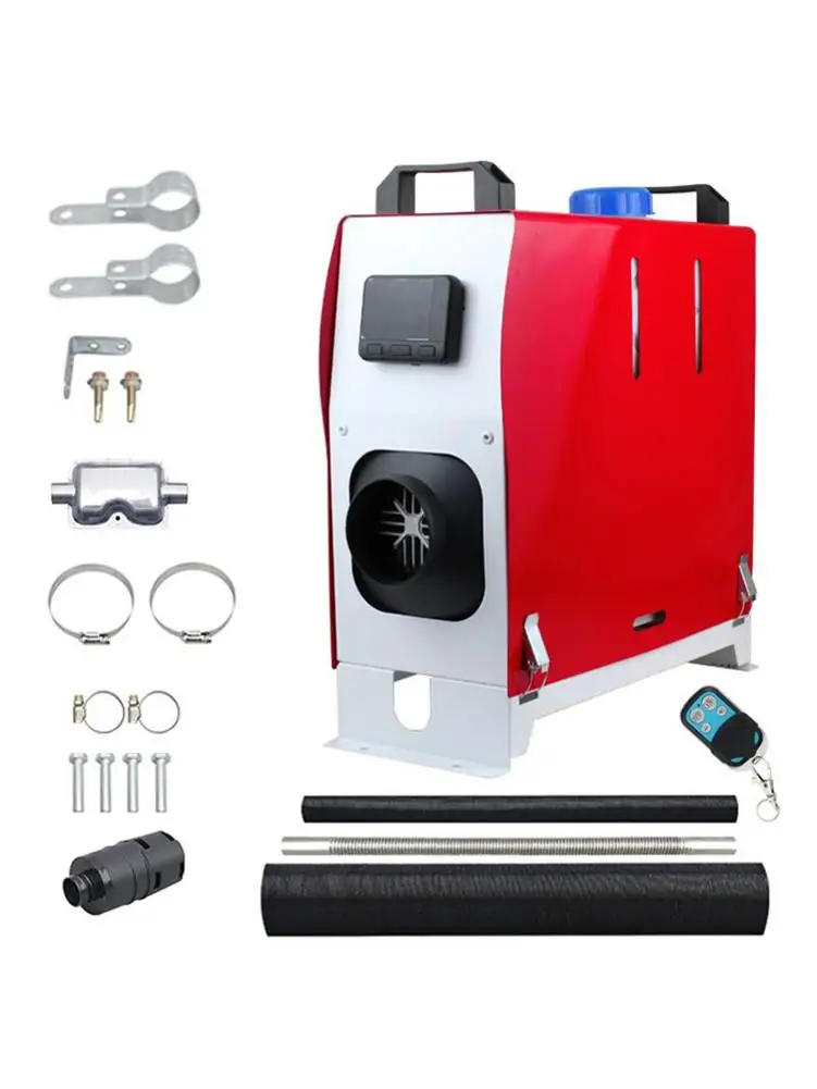 12V 8KW Diesel Air Heater Car Parking Heater Air Conditioner Machine Remote Control LCD Display For Truck Boat
