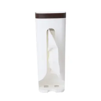 

Plastic Garbage Bag Storage Box Creative Storage Organizer Garbage Bags Wall Mount Hanging Holder Kitchen Tool