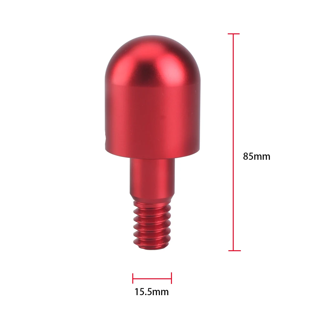 Round Head Sharp Head Car Bumper Spike Guard Protector Anti-collision Tail Cone Benz SMART Fortwo W 451 W451 M7 1Pcs