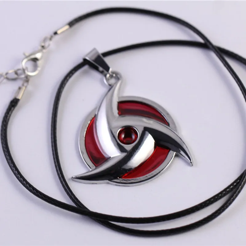 Новинка 2020 ожерелье из аниме Наруто Uchiha Itachi Mangekyou подвеска Шаринган для мужчин и