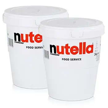 

2 x 3 kg Jumbo Becher Nutella Ferrerro Brotaufstrich XXL Nougatcreme Ferrero